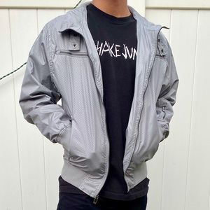 Vintage Epic Hero Grey biker jacket